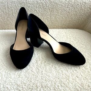 Nine West black heels size 8